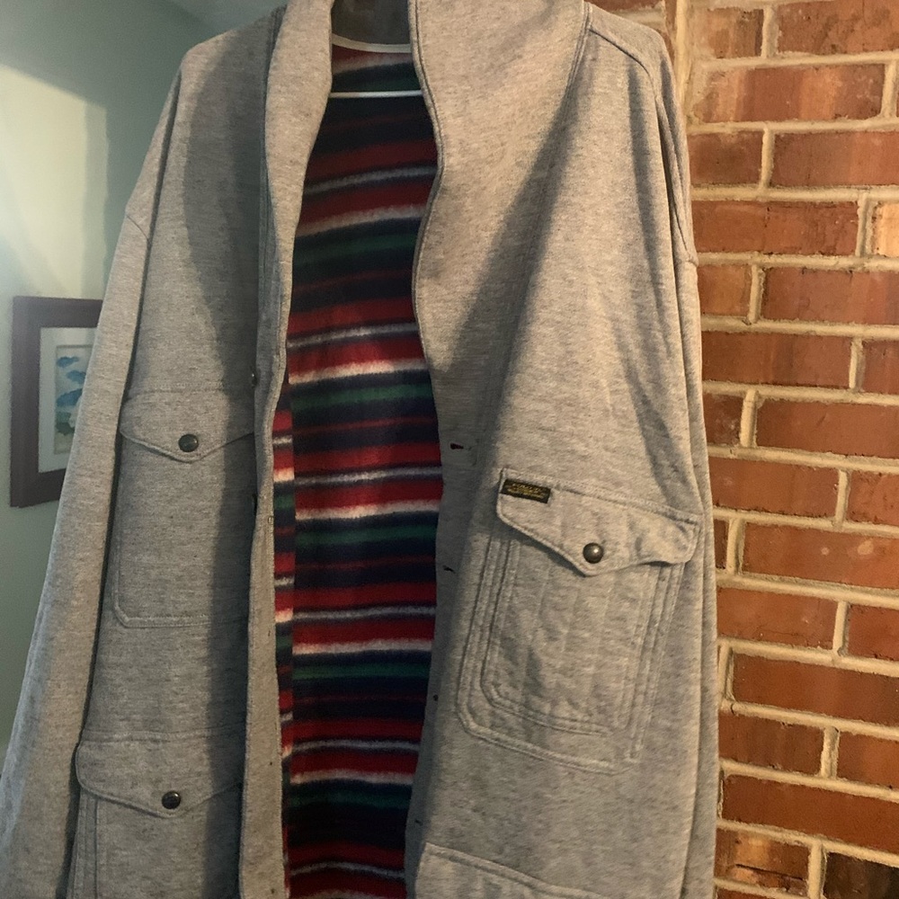 Polo cardigan sweater